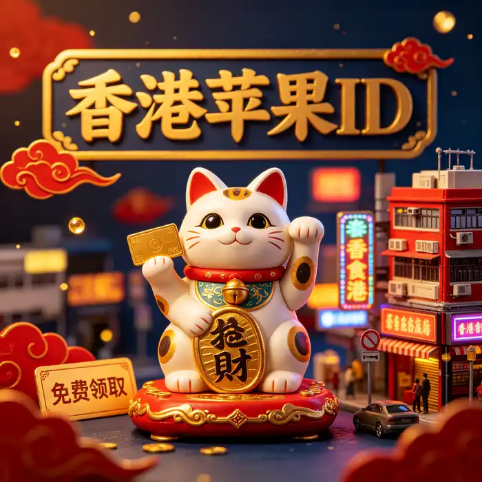 香港区 App Store 主题图，呈现香港地区应用目录概念